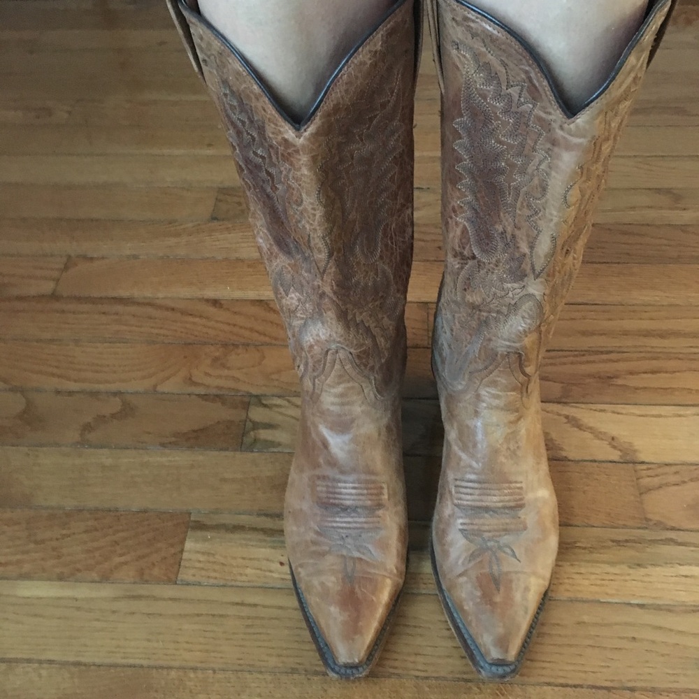 Dan post leather Boots